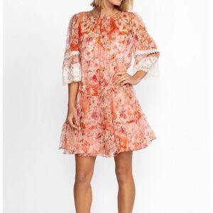 Johnny Was Truly Yours Silk Dress M